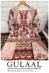Gulaal Classy Luxury Cotton Collection Vol 11 Pakistani Readymade Suits Wholesale Price In Surat
